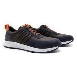 NEW MARTIN DINGMAN men's dawson sneaker in walnut